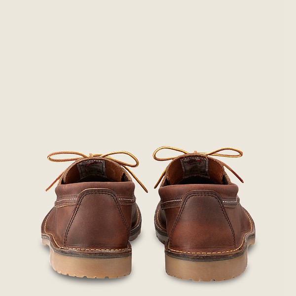 Red Wing Oxford Hombre Marrom - Weekender Camp Moc -R Rough & Tough Cuero - 920-CFXAMN